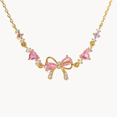 Pulsera de lazo con circonitas