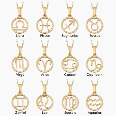Collar con signo zodiacal