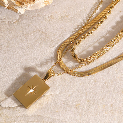 Collar de oro Faith