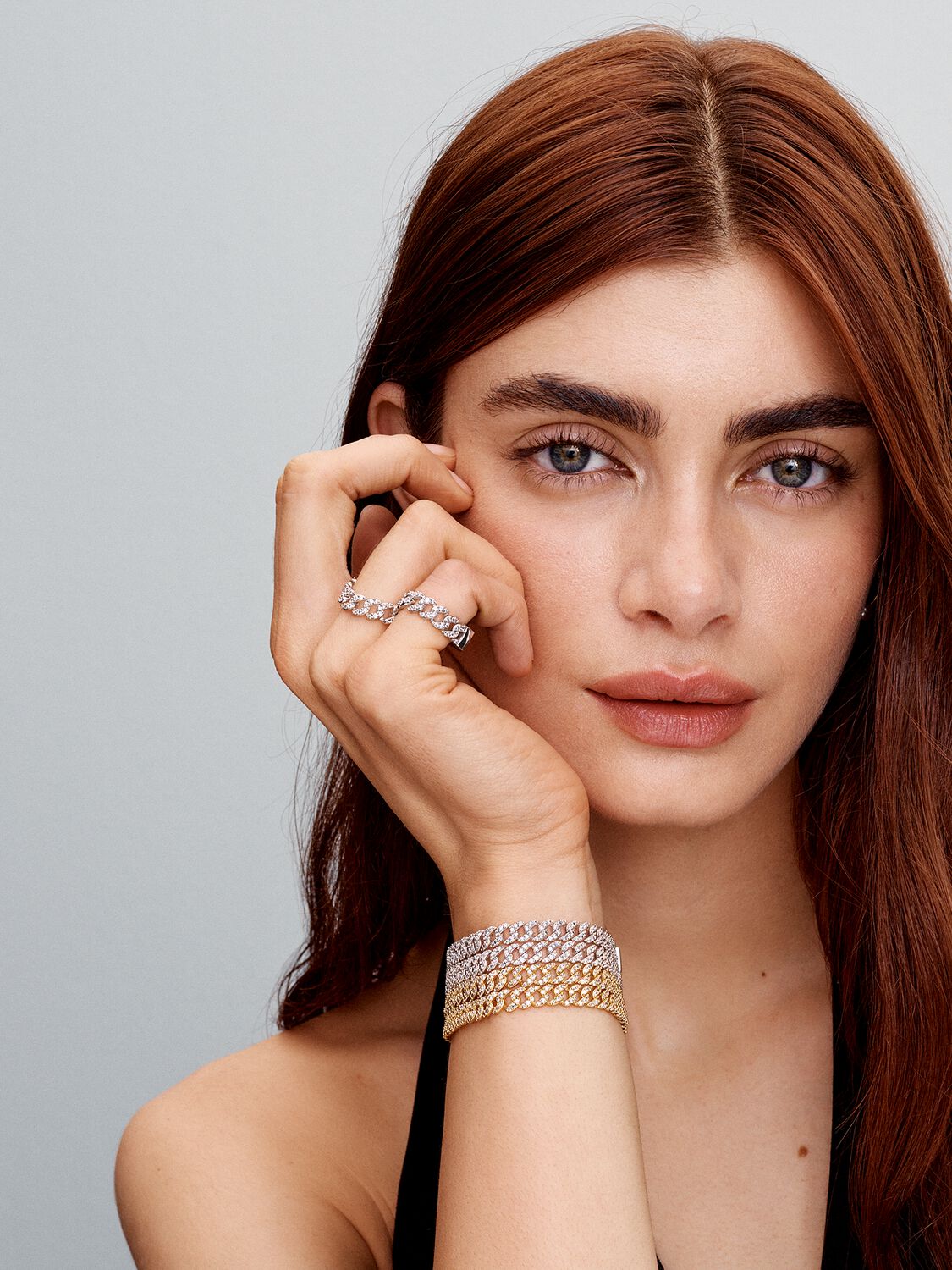 Pulsera de moissanita cubana