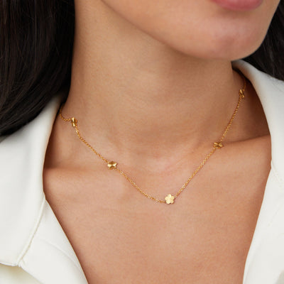 Collar cadena Flower Power