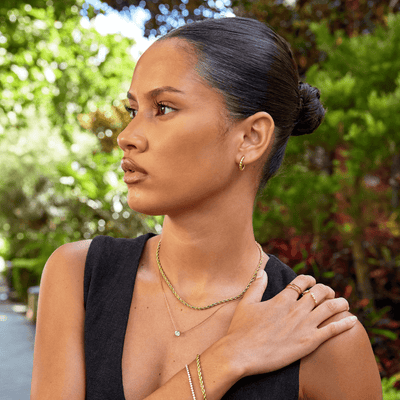 Pendientes Layla Gold Twist