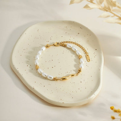 Pulsera de perlas de agua dulce Lovina
